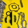 NEU ORIG Opel CiH Steuergehäuse 2,0 2,2 2,4 inkl Wasserpumpe Steuerkette Spanner Ölpumpenrad UVM