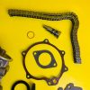 NEU ORIG Opel CiH Steuergehäuse 2,0 2,2 2,4 inkl Wasserpumpe Steuerkette Spanner Ölpumpenrad UVM