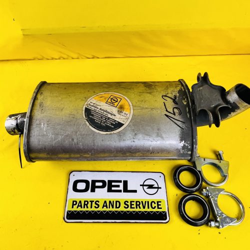 Auspuff Mitteltopf Opel Manta Ascona A Schalldämpfer Halter Gummis Neu + Original