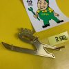 Opel Kapitän PL 2,6 Emblem Krone gold Zeichen auf Kofferdeckel NEU ORIG