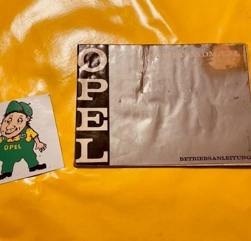 ORIGINAL Betriebsanleitung Opel Kapitän /Admiral B 2,8 S/H+E 1969