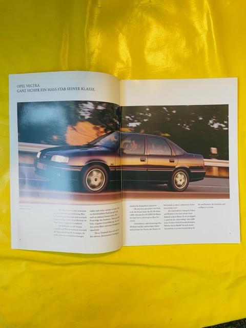 ID_60736_orig.jpg Prospekt Opel Vectra A Broschüre Modellübersicht Ausstattung Infoheft ORIGINAL