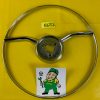 Hupenring Opel Kapitän 1954 - 1957 Chrom Lenkrad Hupenring Chrom Zierstück Emblem