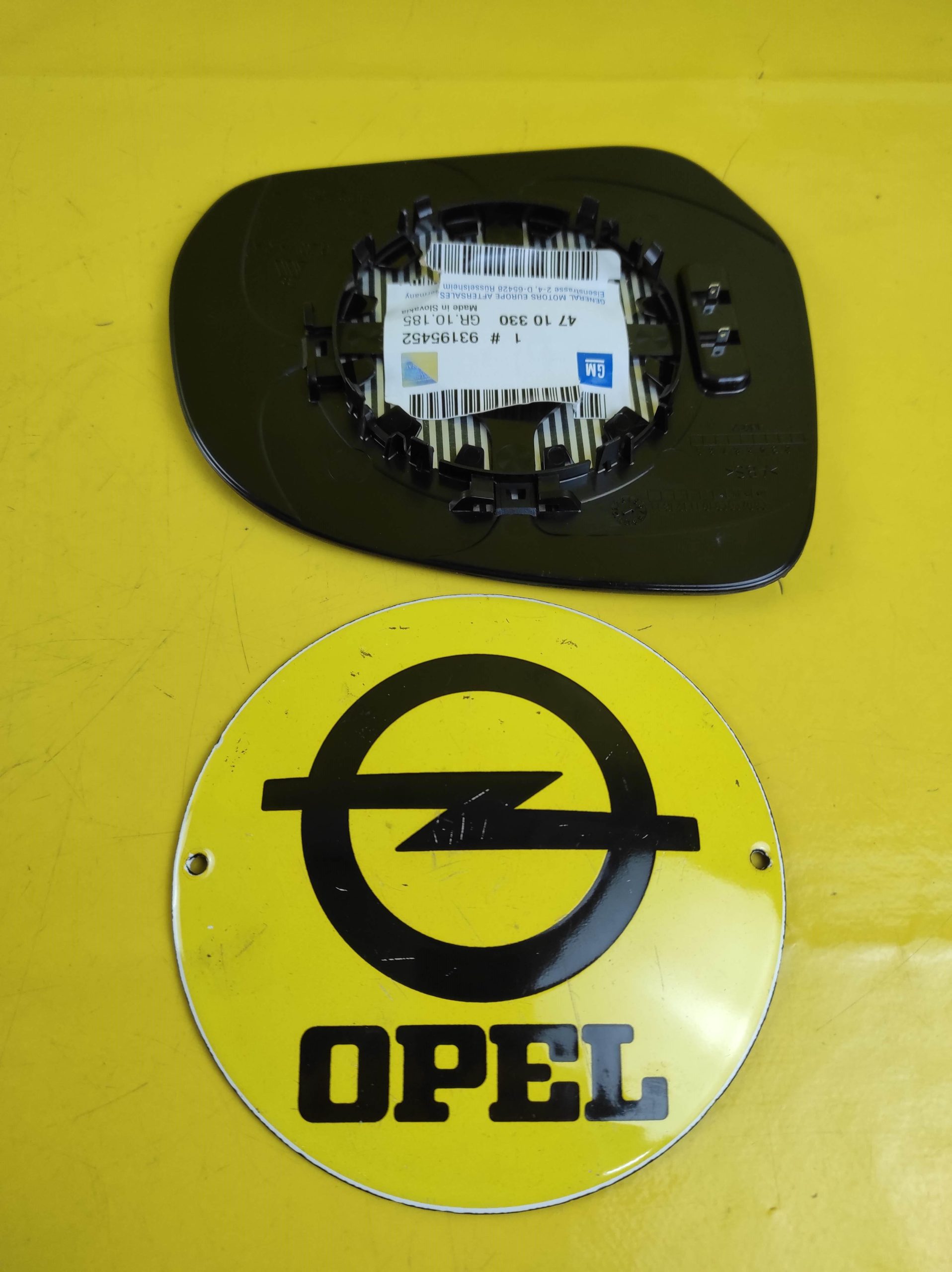 ID_65534_orig.jpg Spiegelglas Opel Agila B Spiegel Glas elektrisch beheizt Neu Original