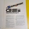 Ersatzteilkatalog Opel Kadett E GSi 2. Auflage Gruppe A Ersatzteile Liste Katalog