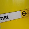 Opel Schild Kundendienst Werbung Reklame aus Werkstattauflösung Deko Sammler