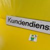 Opel Schild Kundendienst Werbung Reklame aus Werkstattauflösung Deko Sammler