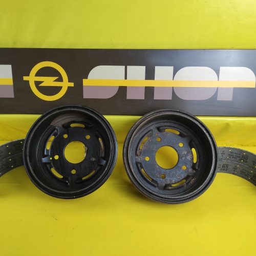 Bremstrommeln Opel Olympia Rekord 1953 1957 Caravan Paar Bremsbeläge brake drum Neu Original
