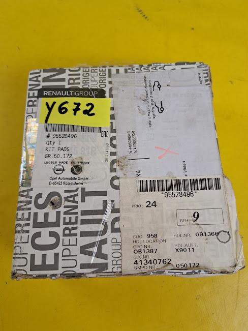 ID_79536_orig.jpg Bremsbeläge hinten Opel Movano B Renault Master 3 GM 95528496 Original Neu