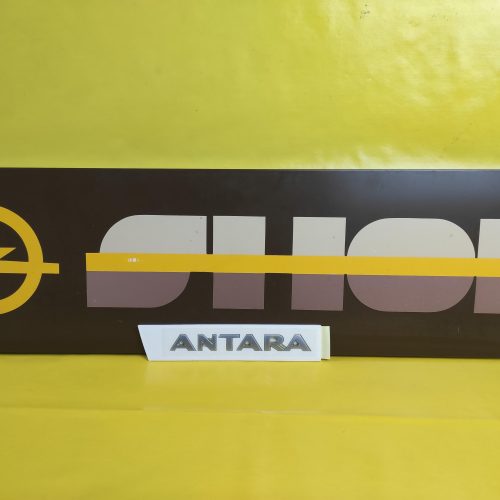 Schriftzug Opel Antara Heckklappe Emblem hinten links GM96848529 Neu Original