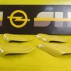 Clip Opel Adam Alufelge Radspeicherclips gelb sunny yellow Neu Original