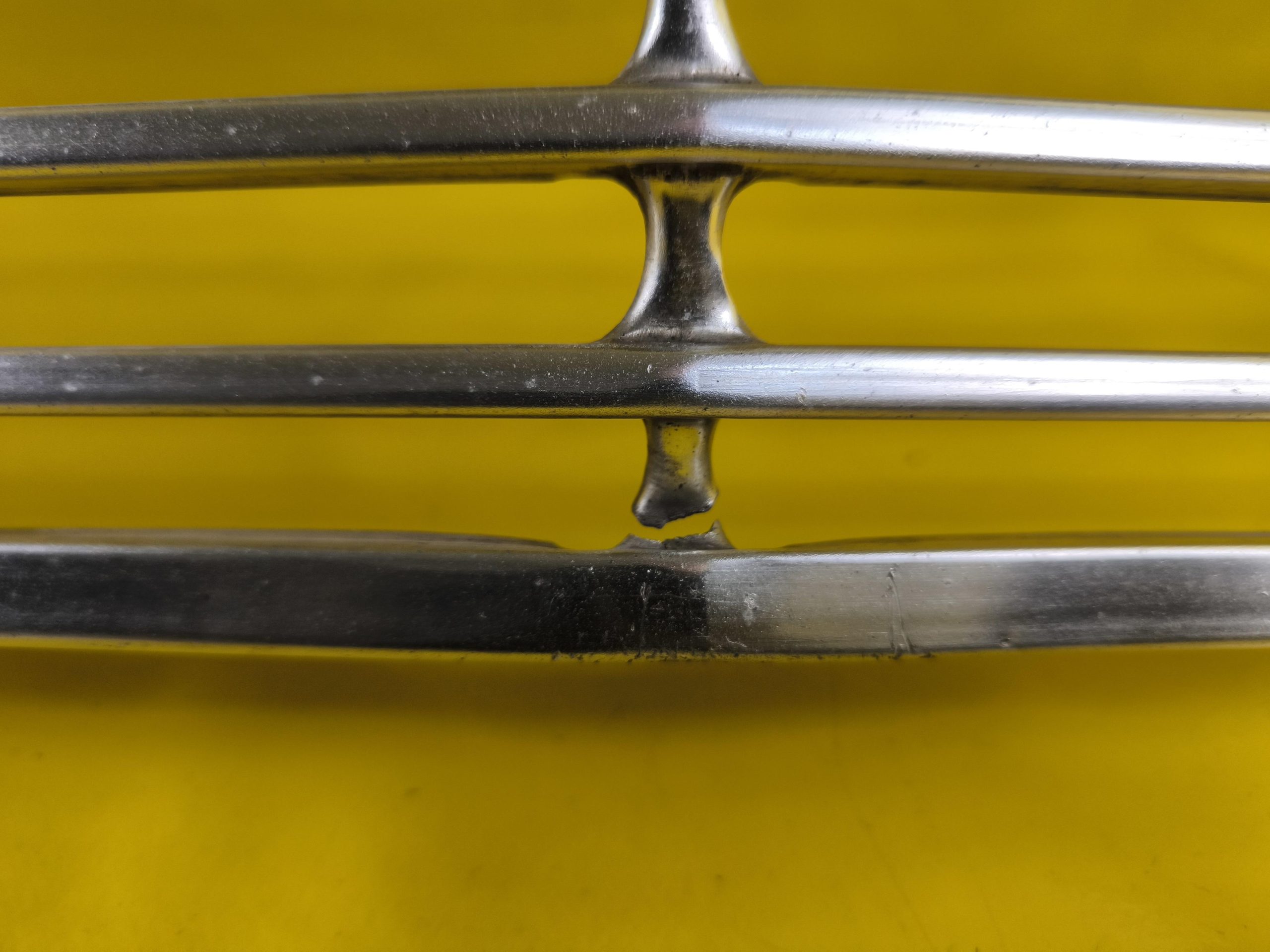 ID_90816_orig-1.jpg Kühlergrill Opel Kadett A L Limousine Coupe Chrom Grill Kühlergitter GM Gebraucht Original
