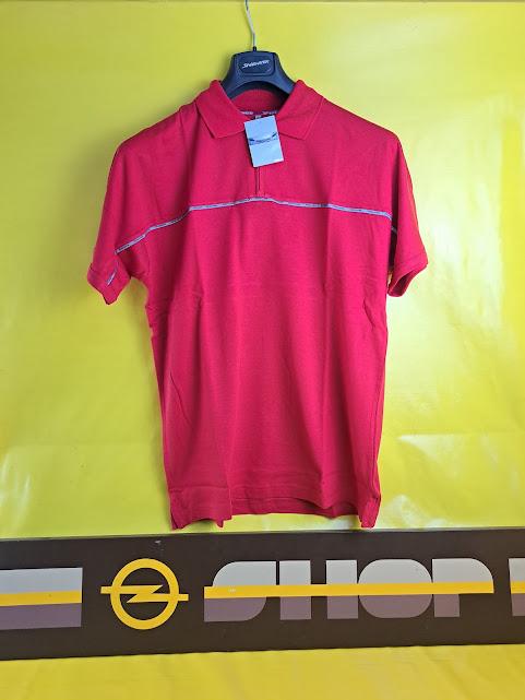 ID_91194_orig-1.jpg Opel Speedster Collection Polo Shirt T-Shirt Größe M rot mit Reißverschluss Original