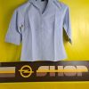 Opel Speedster Collection Bluse Größe 36 hellblau Oberteil Shirt Original Neu
