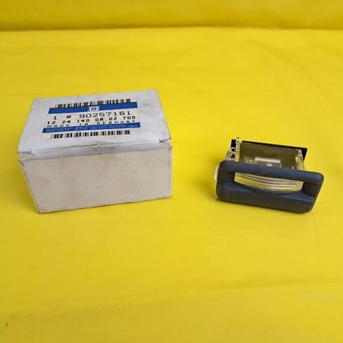 Kennzeichenleuchte Opel Kadett E Kombi blaugrau GM 90257161 Original Neu