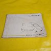 Betriebsanleitung Opel Movano Bedienungsanleitung Handbuch Wartung Original