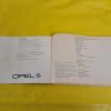 Betriebsanleitung Opel Omega A 1986 Bedienungsanleitung Handbuch Wartung Original