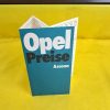 Prospekt Preisliste Opel Ascona A Preise Ausgabe Januar 1972 Sammler Original Neu