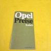 Prospekt Preisliste Opel Kadett B Preise Ausgabe Januar 1971 Sammler Original Neu
