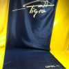 ORIGINAL OPEL Fahne ,, Tigra ,, Werbung Reklame blau weiß Tigra A B RAR SELTEN