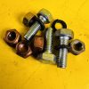 Anbausatz Auspuff Schalldämpfer Daihatsu Cuoro L55 L60 Erstausrüster Neu