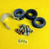 Anbausatz Auspuff Schalldämpfer Daihatsu Cuoro L55 L60 Erstausrüster Neu