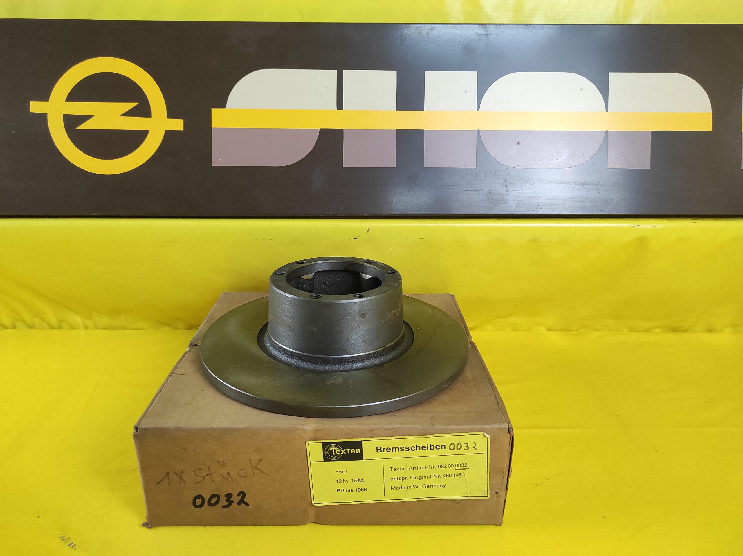 ID_74278_orig-4.jpg Bremsscheibe Ford 12M 15M P6 bis 1966 Bremse Scheibe vorne Neu Original