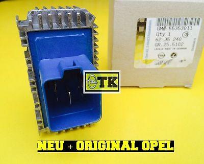 ORIGINAL OPEL Vorglührelais Steuergerät Vectra C Signum 1,9 Z19DTL Z19DT Z19DTH