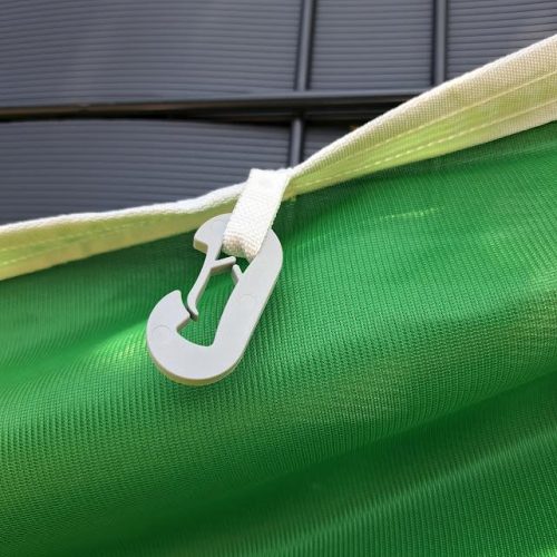 Fahne Flagge DEKRA mit Plakette Auslegerfahne Werbung 150 x 500 Neu