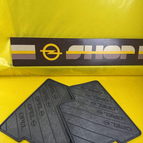 Gummimatten Satz hinten anthrazit Opel Corsa C Combo C GM9121748 Gummi Fußmatten