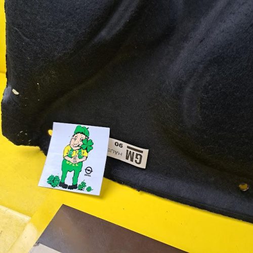 Dämmmatte Motorhaube Opel Kadett D Isolierung Bonnet Original GM Neu NOS