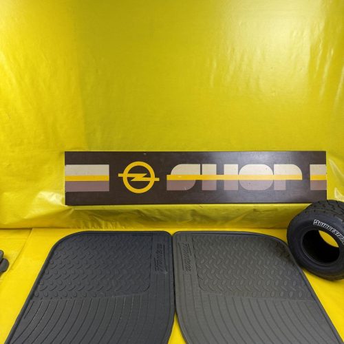 Fußmattensatz Satz Gummi vorne & hinten Opel Frontera A 2-Türer GM 91143039 6-teilig