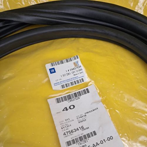 Türdichtung hinten links Opel Zafira A Monocab - GM 24437534 - Original Neu