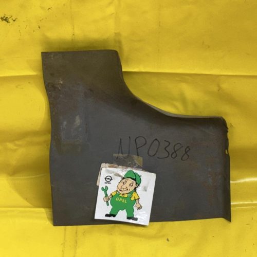 Boden Sitzbank Opel Rekord C / Commodore A Reparaturblech links