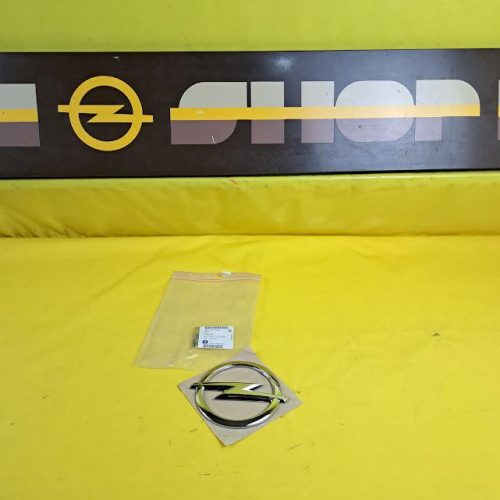 Emblem Opel Heckklappe Opel Astra J + Corsa D - GM 13377506 - Original Neu