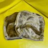 NEU Universal Oldtimer Youngtimer Bezug Kopfstütze beige braun Set Plüsch