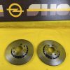 Bremsscheiben Satz Opel Vectra A Corsa B Astra F 1,4 1,6 1,8 256x20 innenbelüftet 90421727 90511128 93182285
