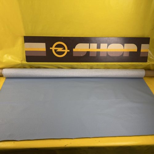 Dachhimmel Oldtimer vermutlich Opel blau / babyblau gelocht NOS