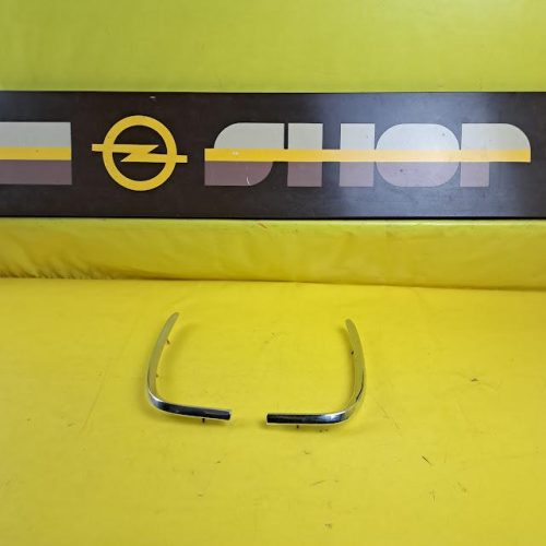 Zierleiste Chrom Heckblech Kofferraum Opel Rekord B Coupe Limousine Neu