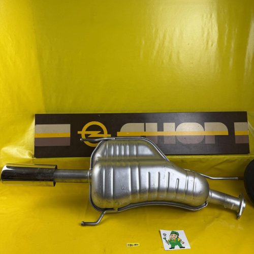 Auspufftopf hinten Opel Astra G Zafira A OPC X20XER Z20LET mit Rohr Neu