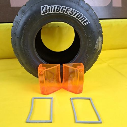 Paar Blinker Glas Dichtung Opel Rekord C / Commodore A Blinkergläser Neu