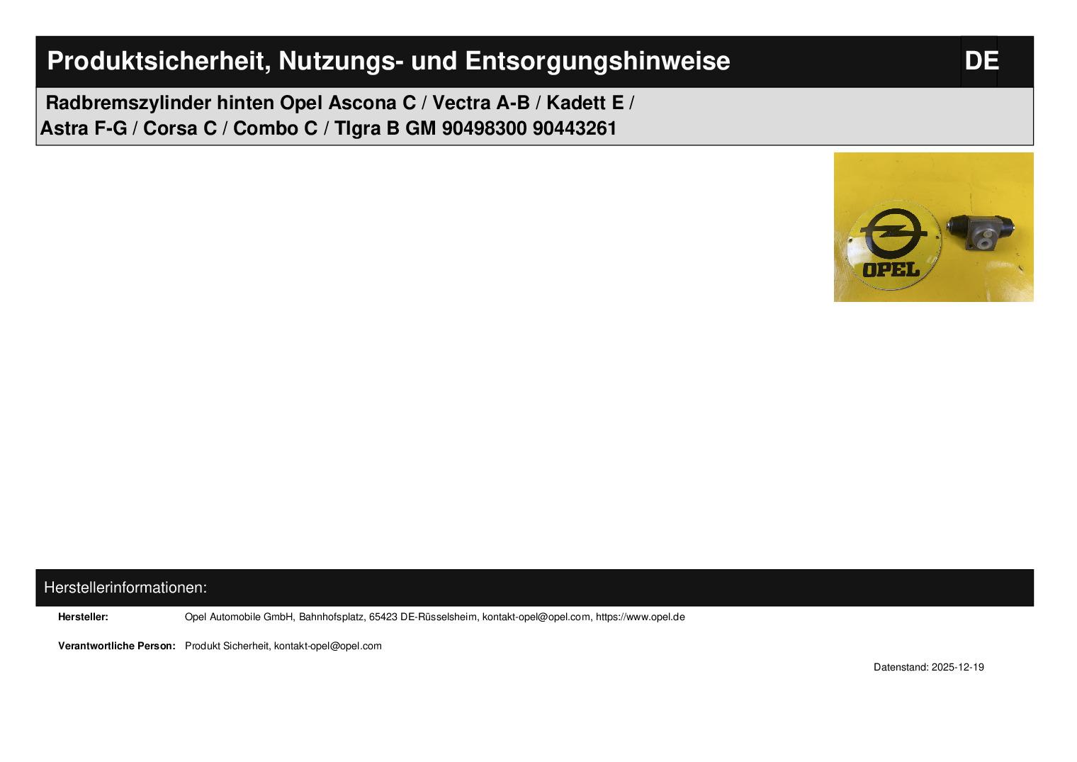 ID_127851_orig.jpg Radbremszylinder hinten Opel Ascona C / Vectra A-B / Kadett E / Astra F-G / Corsa C / Combo C / TIgra B GM 90498300 90443261