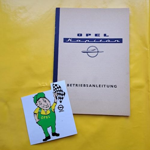 Betriebsanleitung Opel Kapitän P2,5 Schlüsselloch Handbuch Bedienungsanleitung Original Neu
