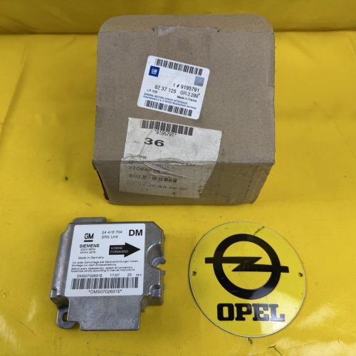 Airbagsteuergerät Gurtstraffer Opel Astra G Zafira A F75 GM 9195791