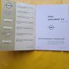 Betriebsanleitung Opel Diplomat A V8 4,6 + 5,4 Datenblatt Coupe Handbuch Bedienungsanleitung Bordmappe Original
