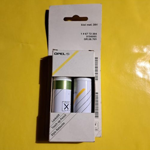 Opel Lackstift kiwi met 384 + Klarlack / GM 9194995 / 12 ml Original Neu NOS