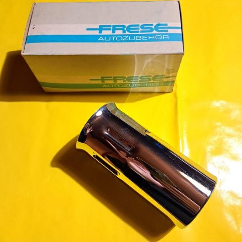 Universal Auspuff Rohrblende Ã 50 mm Rohr Frese Chromblende Oldtimer US Cars