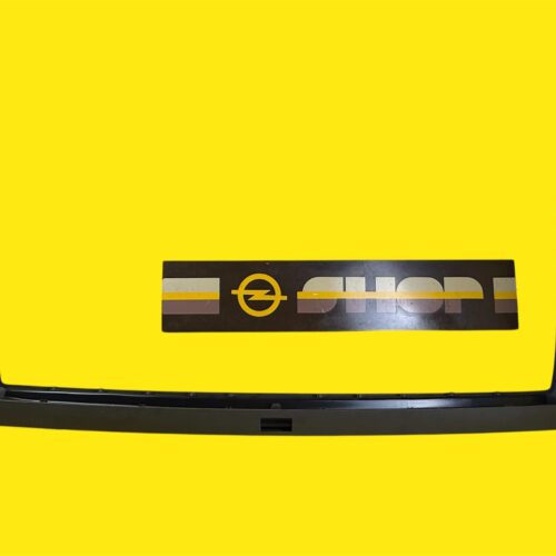 Stoßstange hinten Opel Ascona C Stufenheck grau mit rotem Streifen Orig. + Neu