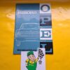 Betriebsanleitung Opel Rekord A R3 Limousine Coupe Caravan 1963 Handbuch Bordmappe