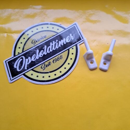 Halter Sonnenblende Opel Kadett B + C / GT / Ascona Manta A + B - weiß Neu